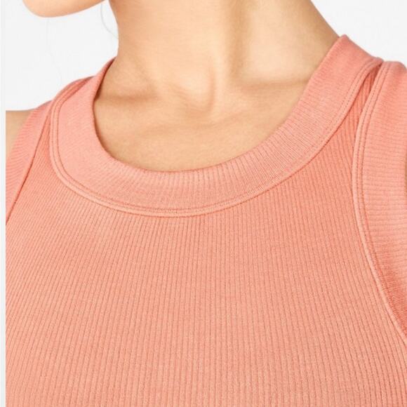 Fabletics Kinsley Seamless Bodysuit Size Large Tuscany Clay - Picture 5 of 10